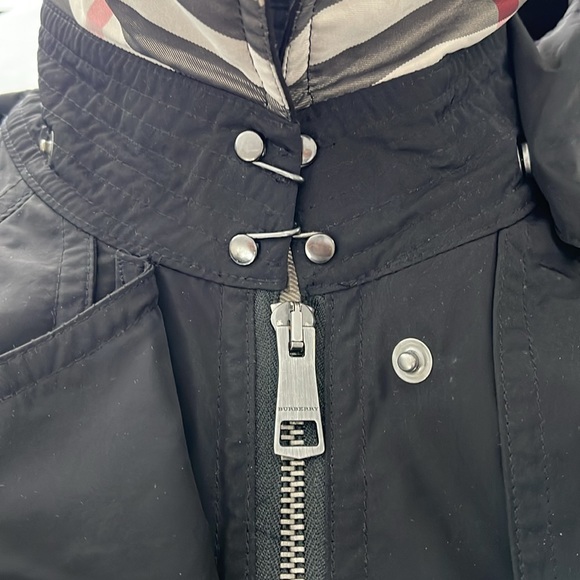 BURBERRY BRIT Utility Nylon Jacket in Black - Picture 12 of 13